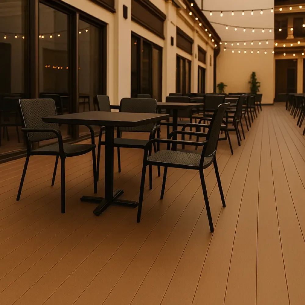 Commercial Outdoor WPC Flooring